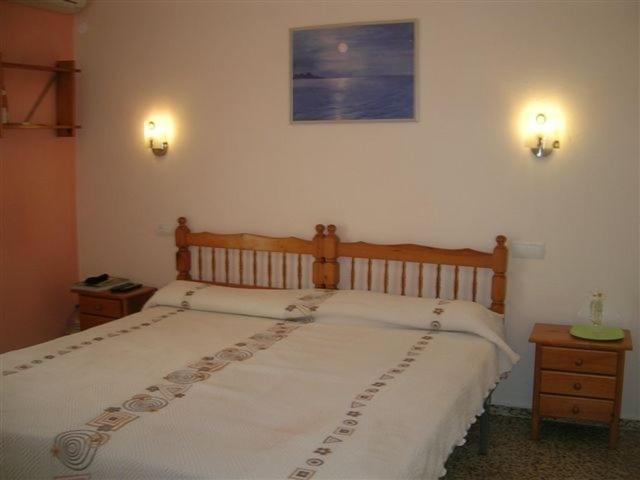Pension Las Tres Golondrinas Playa DPlaya Des Figueral Exteriör bild